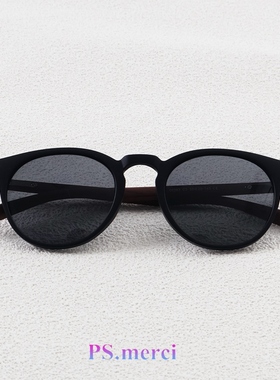 痞帅 Ps.merci墨镜男开车专用高清偏光太阳镜女驾驶夜视配度数轻