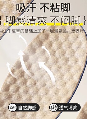 德训鞋专用皮鞋垫男女超软踩屎感