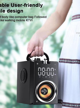 Bluetooth speaker high volume outdoor portable 3d surround s