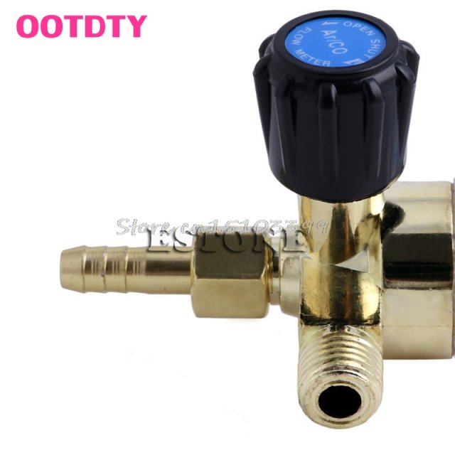 7mm AR/CO2 Regulator Welding Weld Barb 1/4PT 0.15 MPA Flow M - 图2