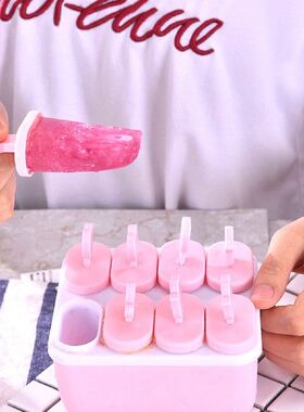 Ice Lolly Molds with Sticks Plastic Popsicle Mold Food