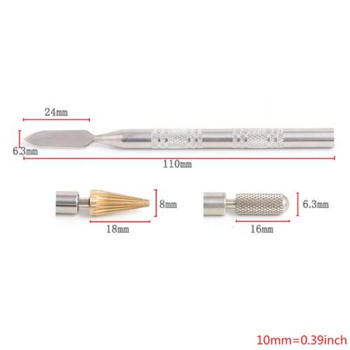 Dual Head Brass Head Leather Edge Oil Gluing Dye Pen Applica - 图2