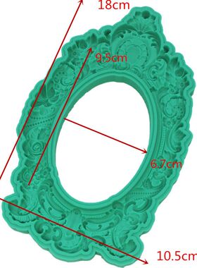 Frame silicone cake mold fondant molds cake decorating tools