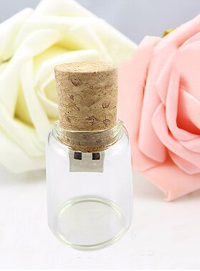 Glass Bottle USB 3.0 Flash Drive 8G High Speed Pen Drives P