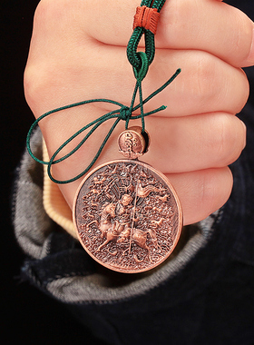 S990纯银吊坠藏式民族风情