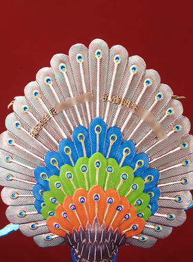 摆件精品全身彩绘铜像民族风