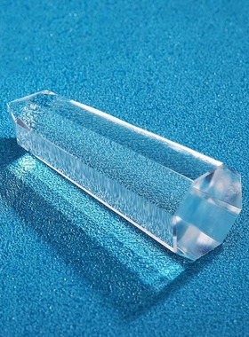 巴西白水晶柱八面奥地利天然水晶柱藏式精美供奉品礼物随身携带