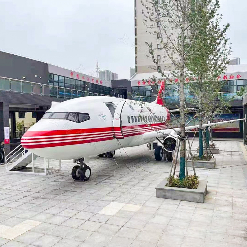 大型客机教学模型飞机模拟教学设备波音飞机模型教学舱飞机餐厅 - 图2