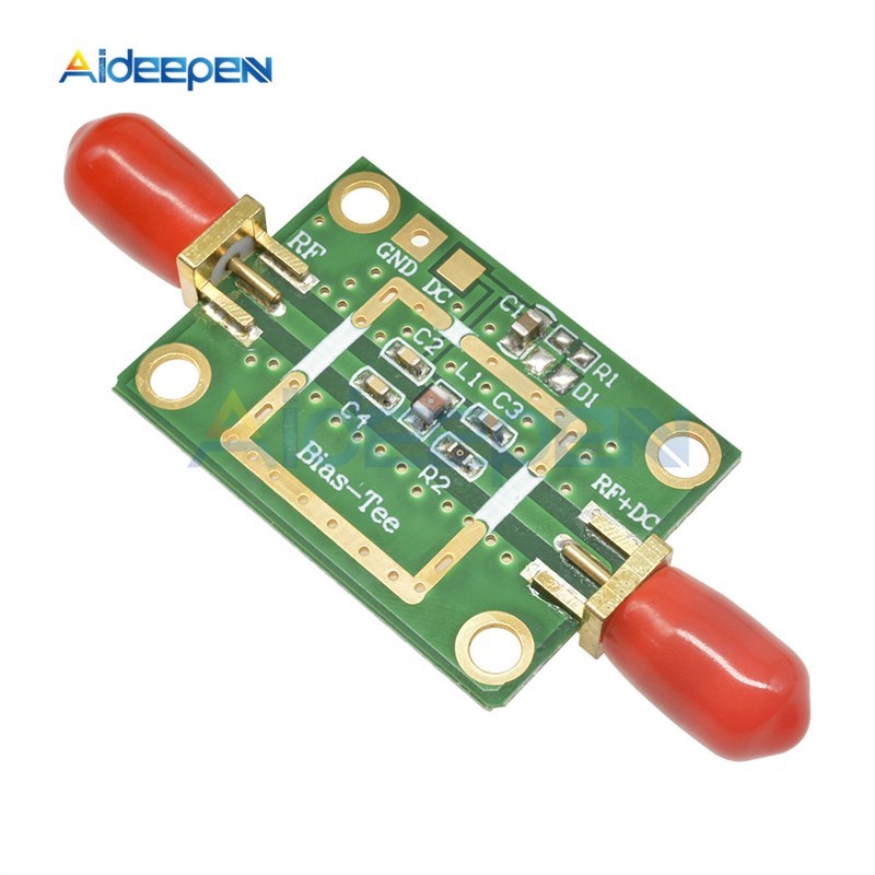 DC 1 50V Bias Tee 10MHz 6GHz RF Blocker Low Noise Amplifier - 图0