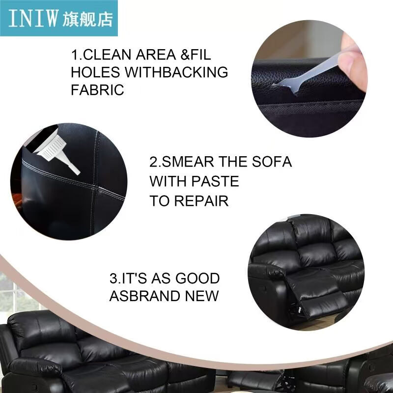 20ml Leather Repair Gel Refurbish Cleaner Repair Cream van - 图2