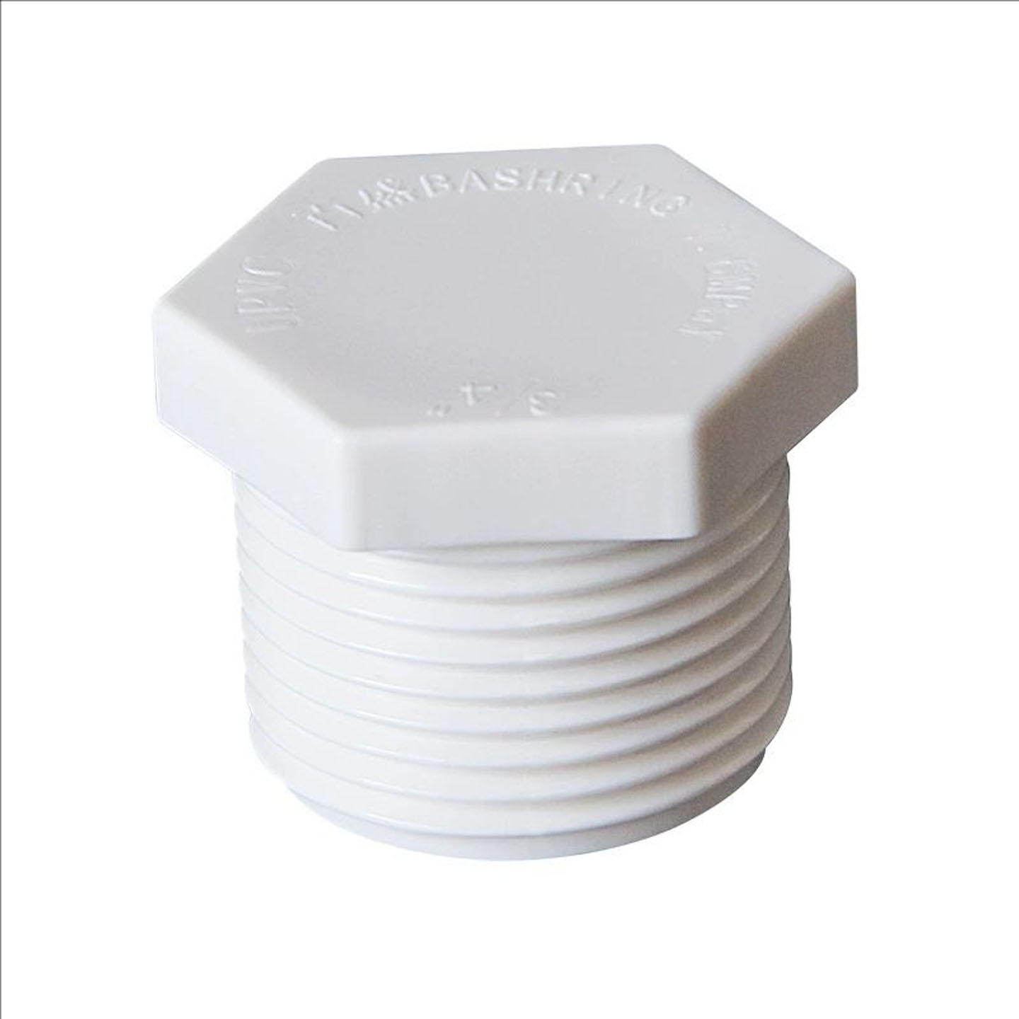 20 25 32 40 50 63mmPVC给水外丝堵头管堵胶粘塑料外牙外螺纹堵头 - 图3