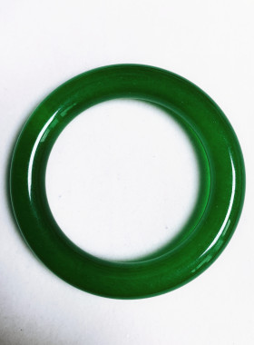 半春原创设计椭圆形手镯吊坠冰种