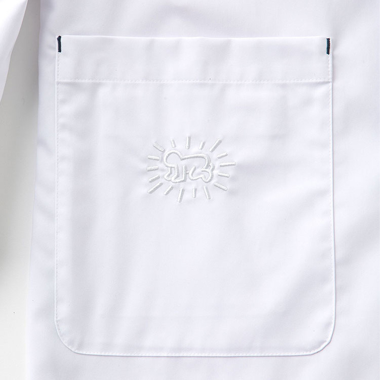 Classico/克莱希SCC凯斯哈林联名白大褂男女款医护制服工作服S24,淘宝优惠券,粉丝福利购,淘宝优惠卷