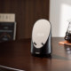 KAWOO desktop 15w wireless charging induction speaker