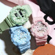 Casio watch Chinese Valentine's Day gift blue unicorn