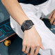 Casio watch black warrior sports watch for men