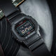 Casio watch casio men and women black and red classic