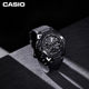 Casio Men's Dual Display Trendy Black Samurai Watch