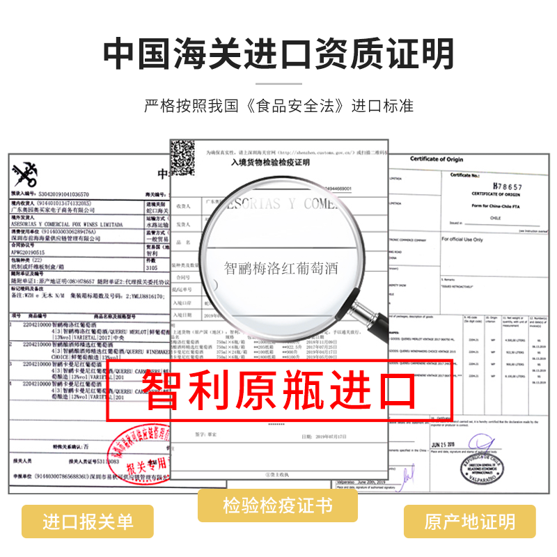 【智鹂】智利原瓶进口375ml小瓶红酒梅洛小支干红葡萄酒 6瓶 - 图3