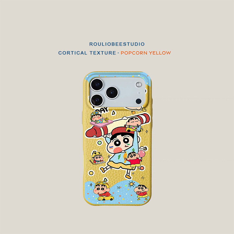 可爱蜡笔小新适用iPhone17promax苹果16pro手机壳华为Mate80新款高颜值皮纹荣耀500多色vivox300小米17Pro软,淘宝优惠券,粉丝福利购,淘宝优惠卷