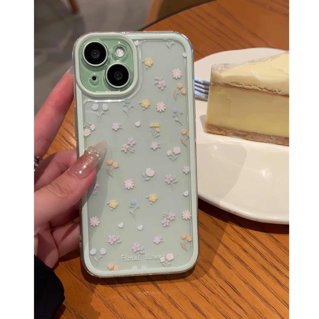 夏日ins小清新日韩碎花适用苹果15promax手机壳iPhone14新款13promax保护套12女款15全包防摔14pro高级xsmax