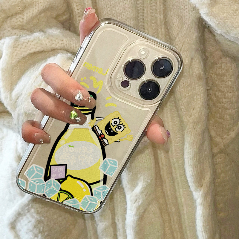 派大星桃苏打适用苹果15promax手机壳iphone14/13女12小米11情侣vivo红米k70/40保护套30华为mate60pro荣耀90