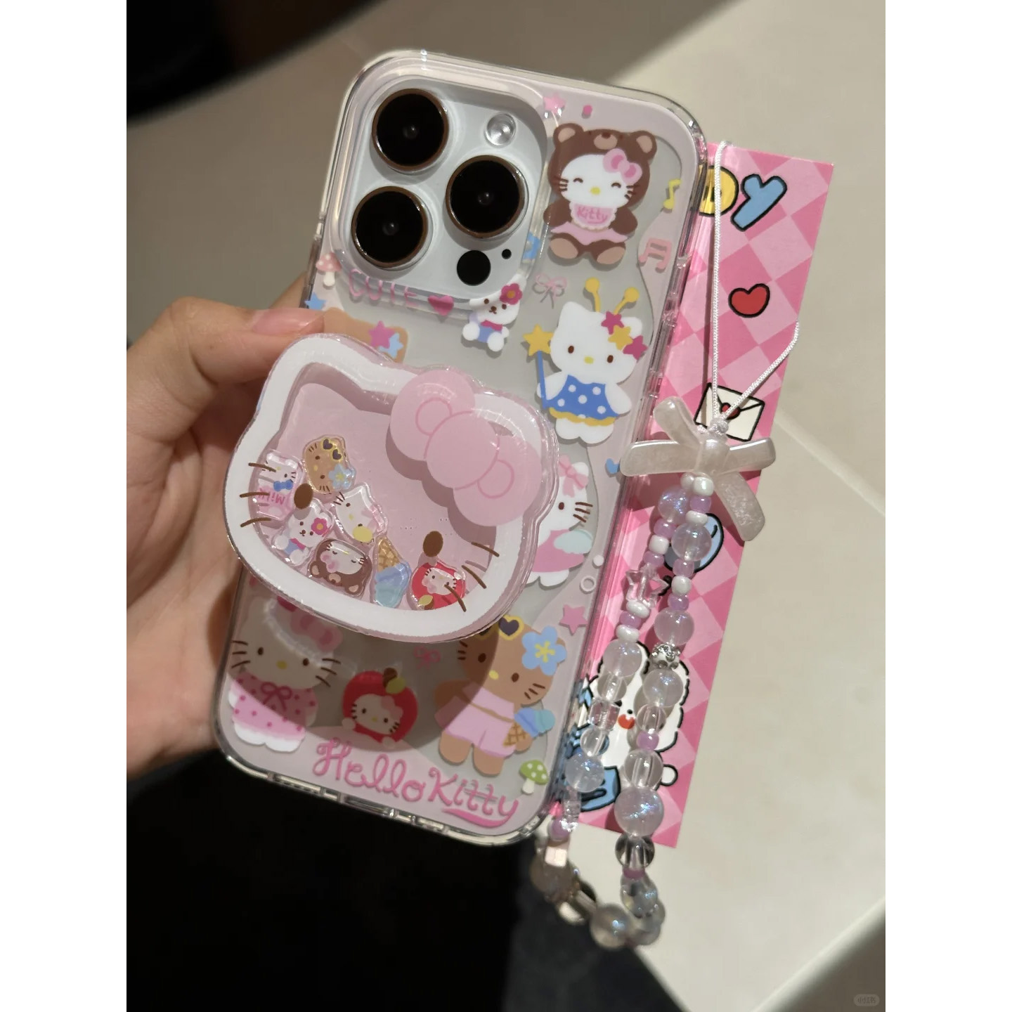 kitty合集GT适用苹果15手机壳16Pro卡通vivox100透明红米note13防摔小米14一加套华为pura70荣耀200硅胶OPPO - 图1