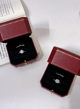 情侣合成钻石日韩对戒