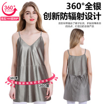 Radiation-proof maternity dress for work computer invisible anti-radiation z shooting woman in womans belly wearing protective