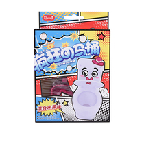 Crazy Toilet Childrens Baby Enlightenment Puzzle Microminiature B Mini Food Play Scene Pendulum toys edible men and women