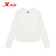 Xtep ແມ່ຍິງພາກຮຽນ spring slimming knitted T-shirt ໃສ່ພາຍໃນ