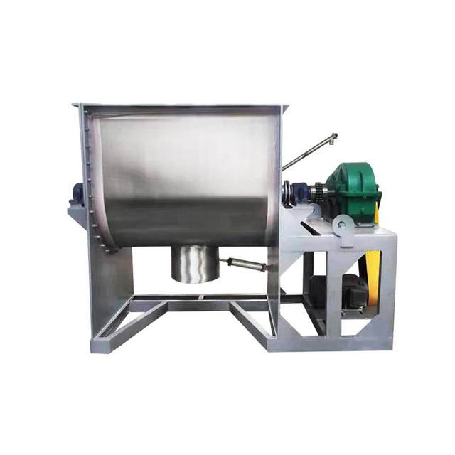 Manufacturer supplies stainless steel wet and dry materials high-speed mixer horizontal mixer screw belt mixer manufacturer