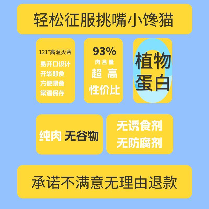 觅精灵猫咪主食湿粮包猫饭妙鲜包猫罐头餐包猫粮成幼猫增肥发腮-图1