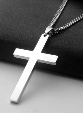 防身项链十字架伸缩女生武器自卫