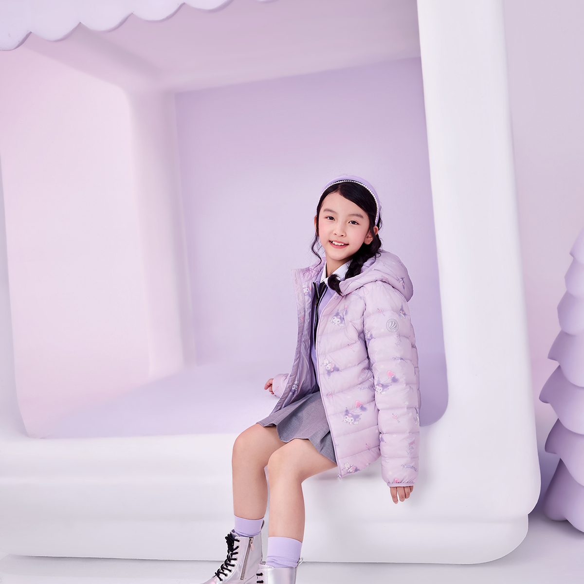 【疯狂动物城联名】波司登儿童连帽羽绒服男童轻薄三防羽绒外套