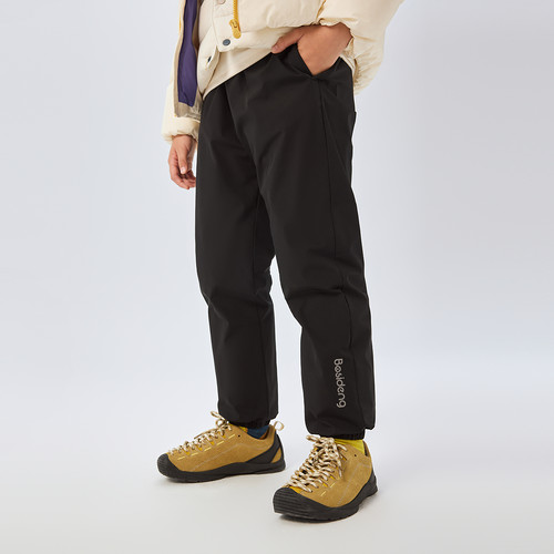 【25年新品】波司登25冬季儿童羽绒裤户外防泼水女童裤子男童 - 图0