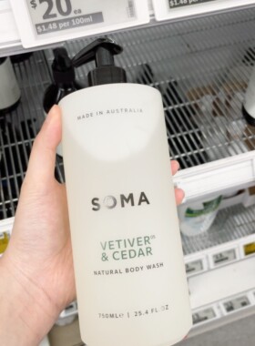 澳洲直邮 SOMA 土澳制造 大牌B*redo香水平替 木质香沐浴露 750ml