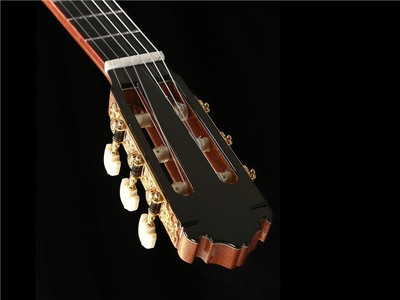 SY-C31 Peach Blossom Core Cloud Cedar Spanish Classical Guitar Handmade 3W4 6 9 Inch Missing Corner Full Veneer Assay Exam