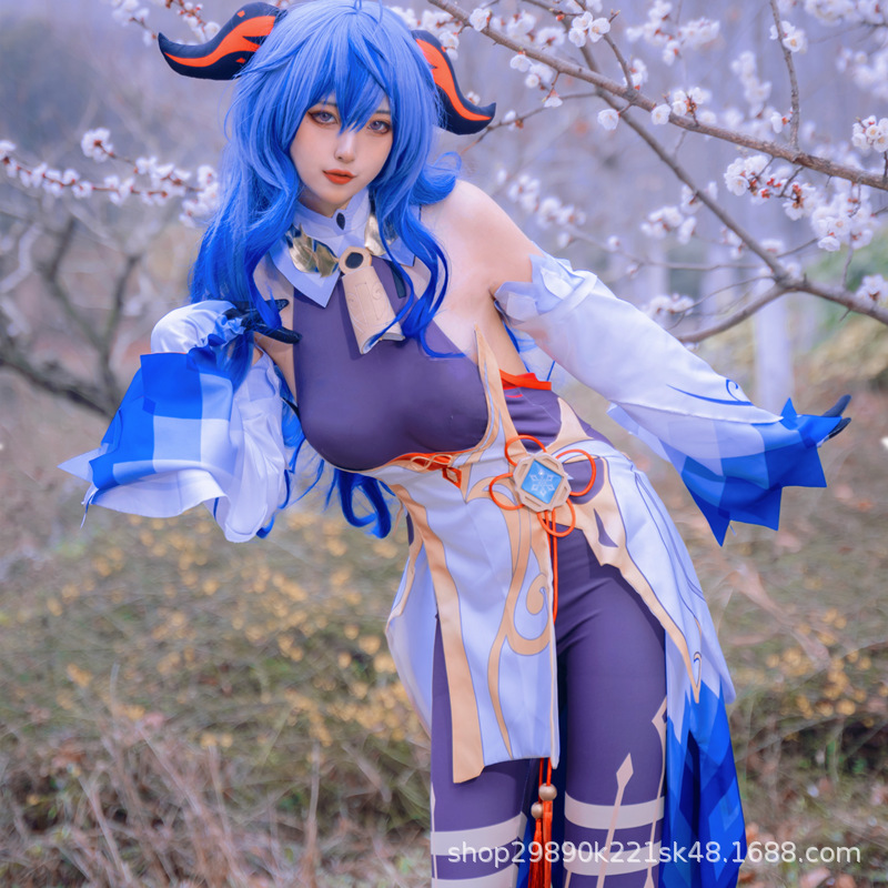 原神cos甘雨椰羊王小美cosplay服装游戏动漫套装可爱连体衣女璃月 - 图1