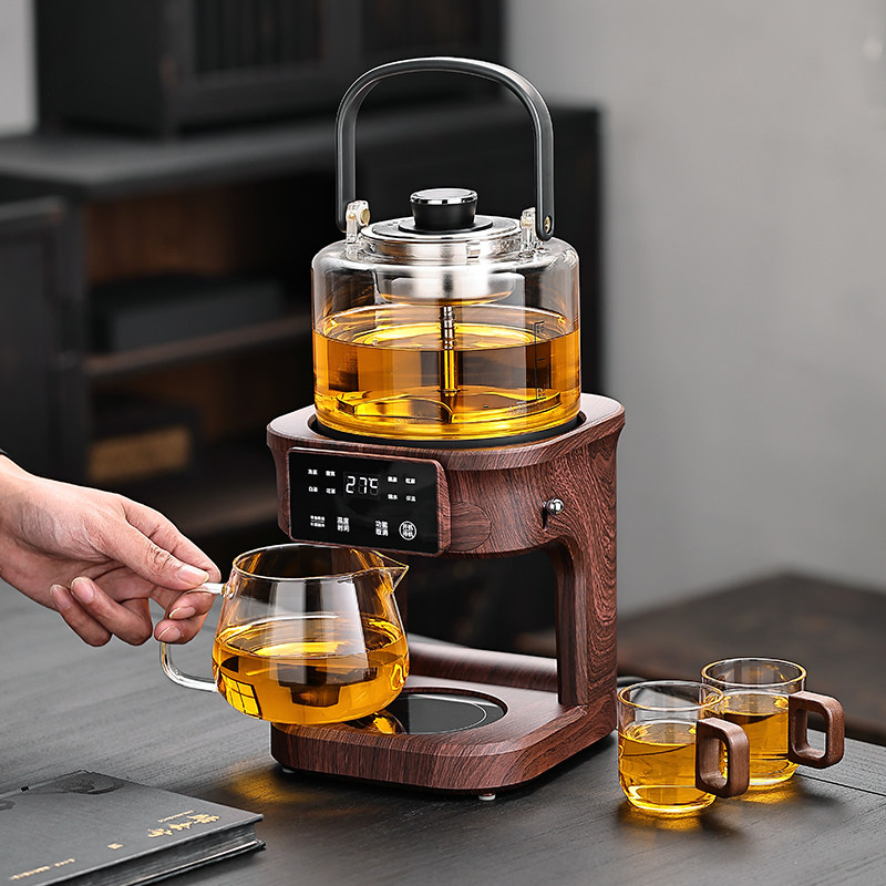 萃茶机2025新款煮茶壶底部上水自动煮茶器纯钛养生壶多功能茶饮机,淘宝优惠券,粉丝福利购,淘宝优惠卷