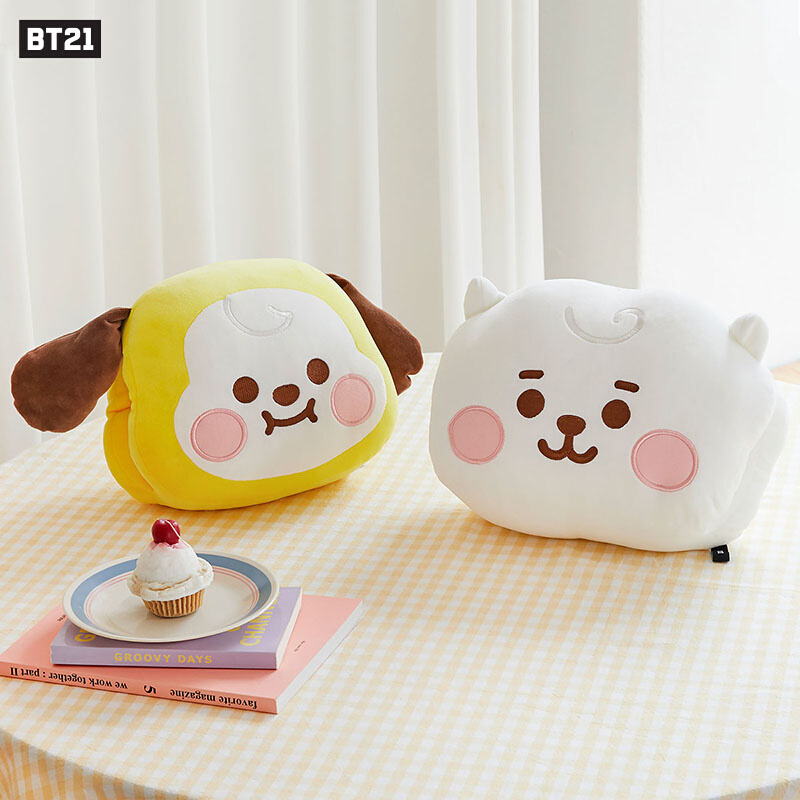 BT21BABY系列卡通动漫周边毛绒居家暖手抱枕玩偶LINEFRIENDS - 图1