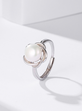 idokawa天然淡水akoya珍珠戒指