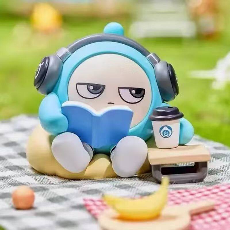 蛋仔派对手办蛋仔派对一起野餐系列盲盒手办玩具创意公仔桌面摆件女孩礼物潮玩