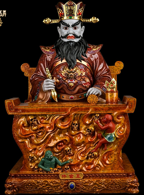十殿阎罗像体五官王宋帝王转轮王