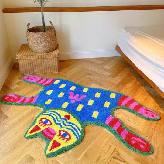 一铺家就超好看】双虫人格原创《剧场怪诞》歪头猫猫虫多巴胺地毯