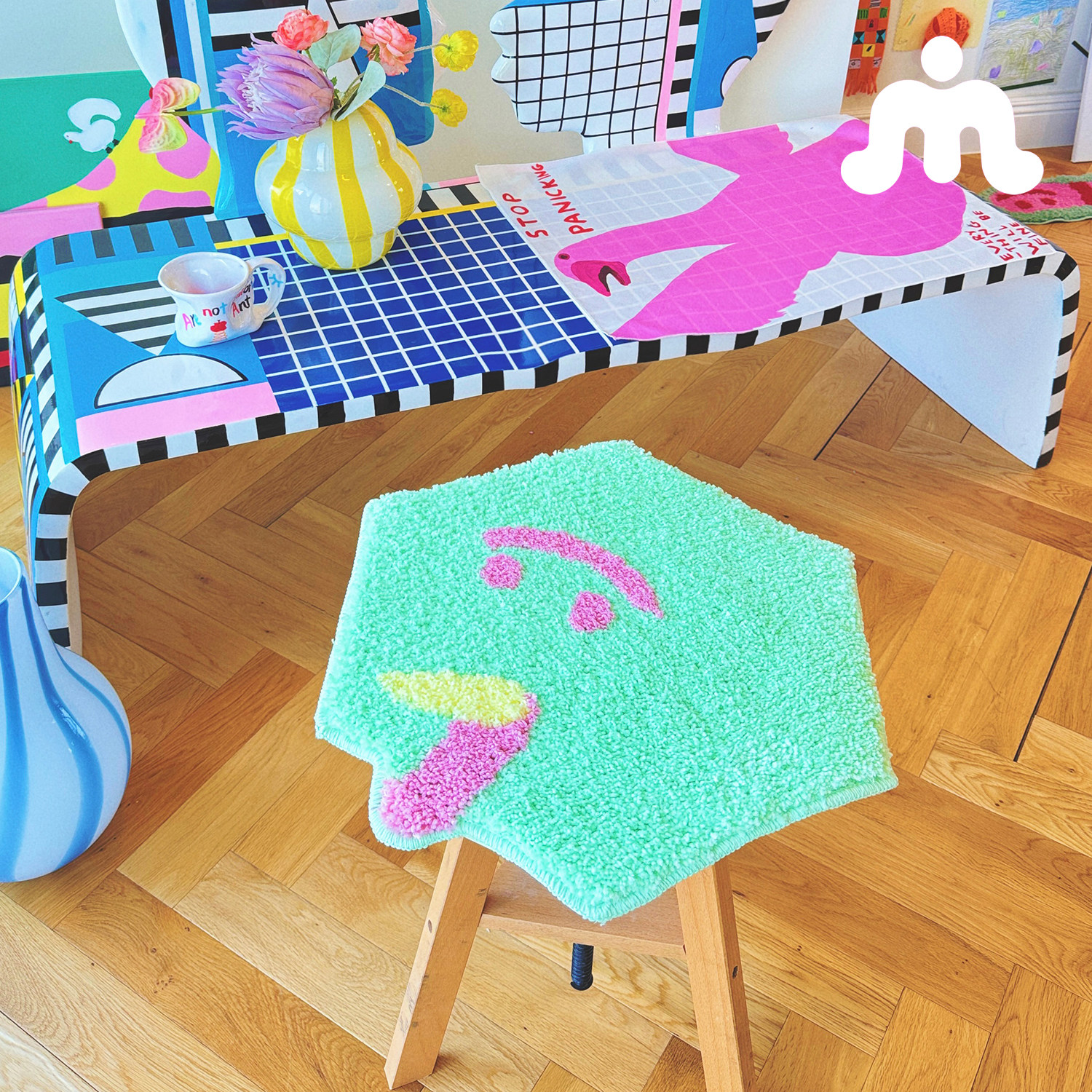 你喜欢的样子我都有】六边形地毯随意拼 客厅《双虫人格》原创,淘宝优惠券,粉丝福利购,淘宝优惠卷