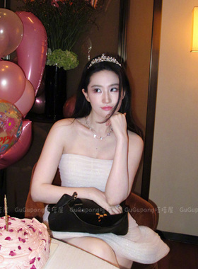 刘亦菲同款生日水晶皇冠