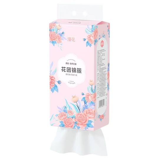 Manhua Xiangfei hanging paper pump household affordable hand napkin toilet paper whole box batch facial tissue