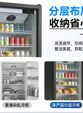 全国包邮铜管制冷商用冷藏展示柜