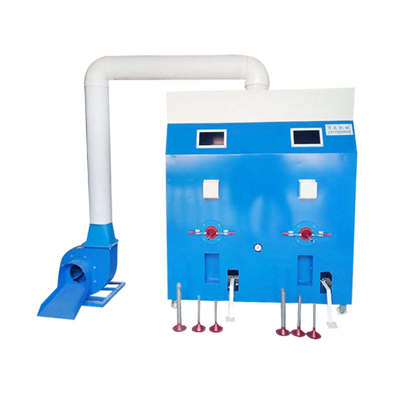 双口充棉机厂家定制毛绒玩具充棉枕芯PP棉羽绒棉双轴充棉机充绒机,淘宝优惠券,粉丝福利购,淘宝优惠卷